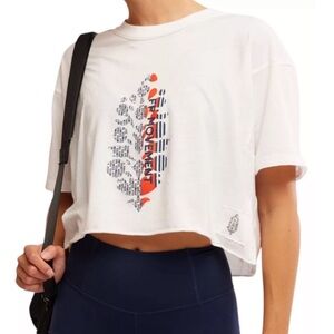 FP Movement Crop Logo Oversized Tee